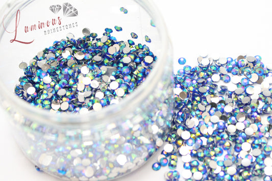 5mm AB Royal Resin Rhinestones - Bulk Jars