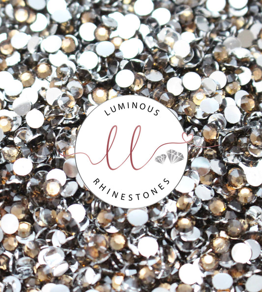 4mm Chocolate Resin Rhinestones - Choose your quantity!