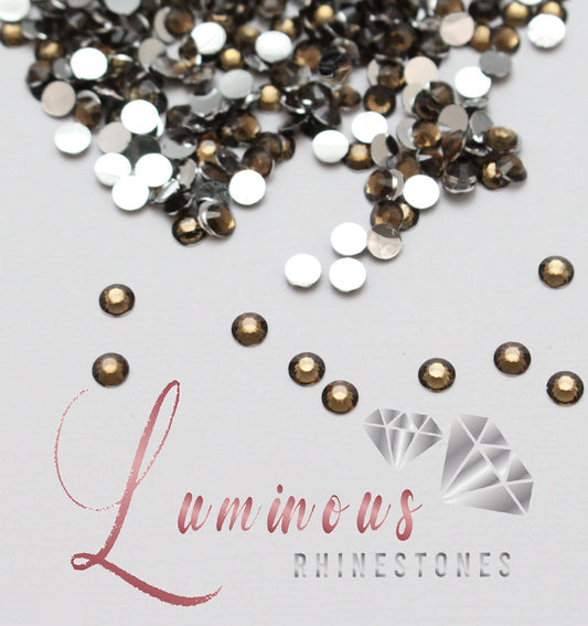 5mm Chocolate Resin Rhinestones - Choose your quantity!