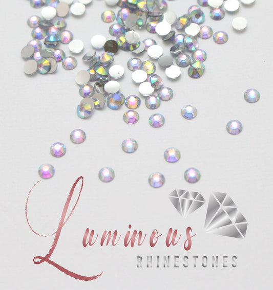 5mm AB Clear Resin Rhinestones - Choose your quantity!