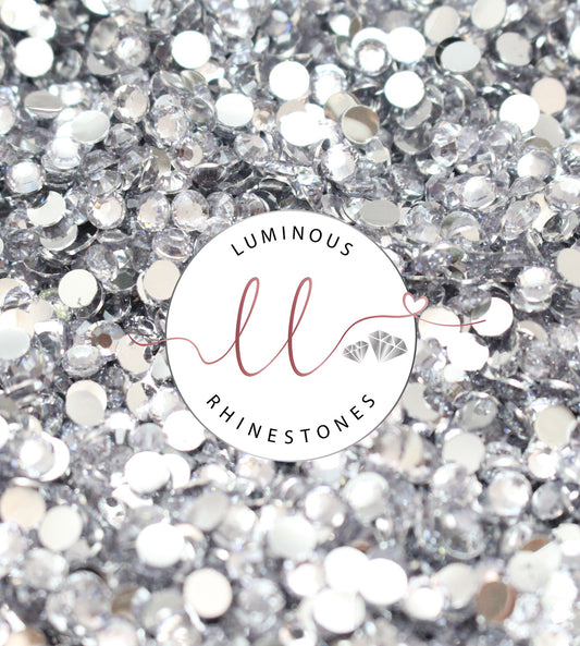 4mm Clear Resin Rhinestones - Choose your quantity!