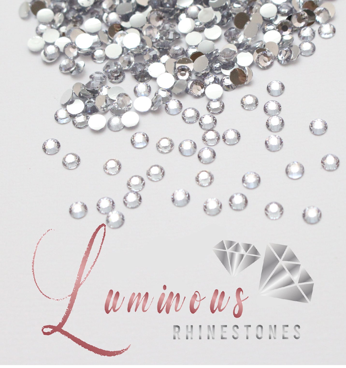 5mm Clear Resin Rhinestones - Choose your quantity!