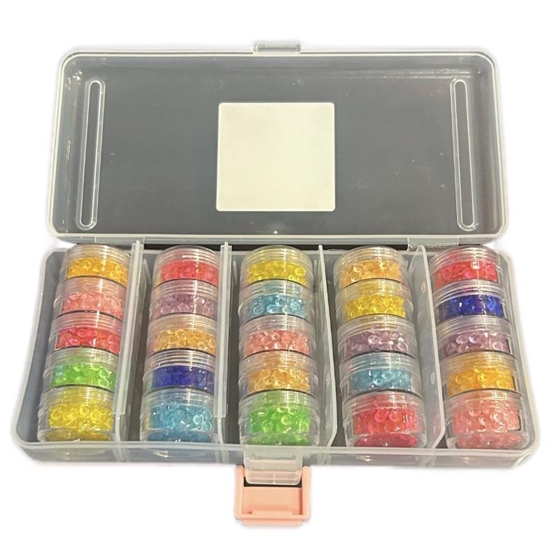 Luminous Rhinestone 5pc Towers and Storage Case